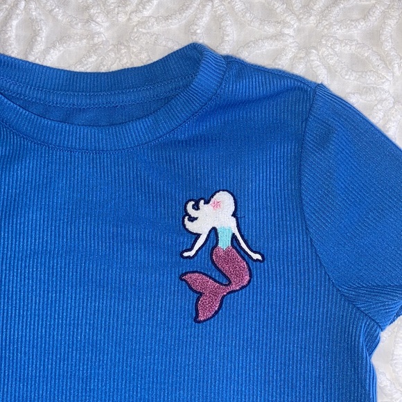🌸NWOT- SO girls mermaid short sleeved tee shirt - Picture 2 of 3